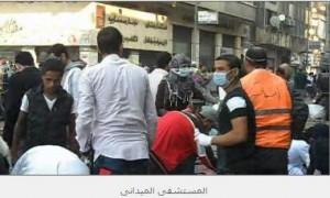 أطباء التحرير: تبدأ فى تجهيز المستشفى الميدانى استعداداً لافتتاحها غداً 1 المستشفي الميداني
