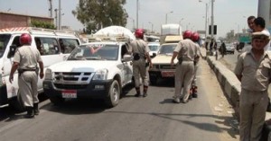 مدير أمن الشرقية الجديد ينظم المرور بمنطقة القومية لتسيير الحركة