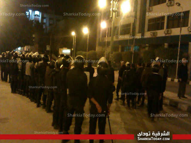 بالصور .. تجدد الاشتباكات في محيط مبني محافظة الشرقيه 4 1
