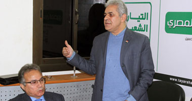 صباحى: جبهة الإنقاذ لم تحسم موقفها من المشاركة فى حوار الرئاسة 1 صباحى
