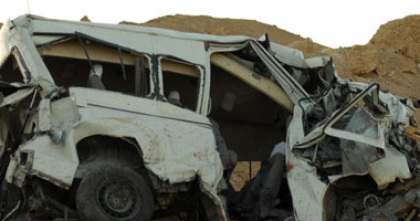 مصرع وإصابة 6 فى حادث تصادم أوتوبيس بسيارة فى الصالحية الجديدة 1 صورة أرشيفية