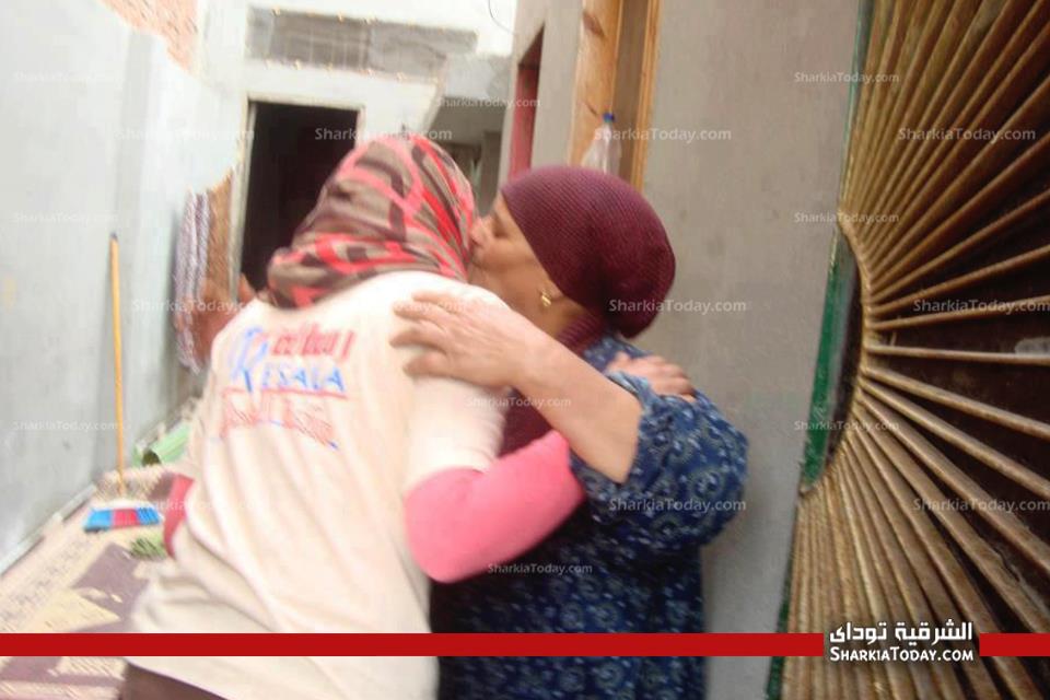 "رسالة" توزع 100 شنطه غذائيه علي الفقراء والمحتاجين بقري مركز الابراهيمية 1 1