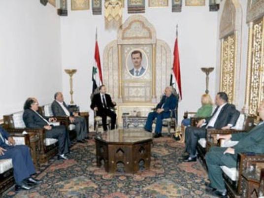 بالفيديو.. وفد مصري بقيادة أمين «الناصري» يزور سوريا لـ«دعم الأسد ضد الثورة» 1 222