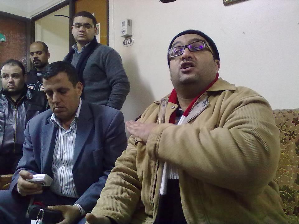 عضو جبهة الانقاذ المُختطف من الشرقية يروي تفاصيل اختطافه ويحمل الرئيس مسئولية ما حدث له 1 555805_614671345215630_870338333_n