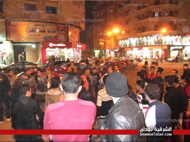 بالصور " مسيرات بالزقازيق تنديدا بحكم المرشد و العنف ضد المتظاهرين" 2 9