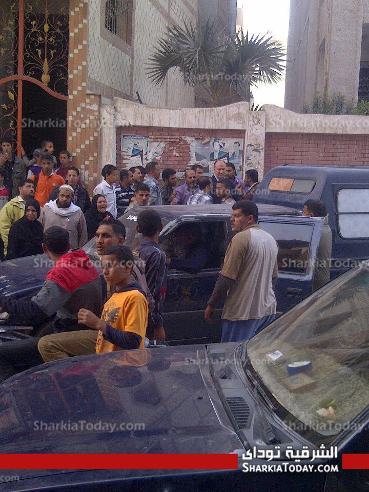 محاولة "فاشله" لتهريب متهم من مجمع محاكم فاقوس 3 11