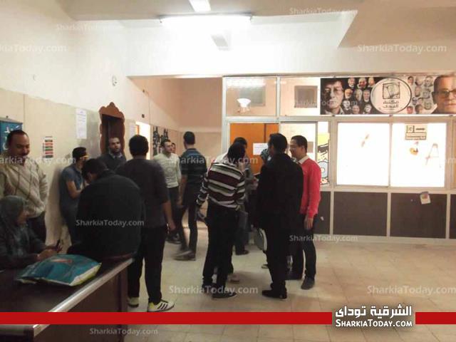 اقبال ضعيف من طلاب طب بشري الزقازيق علي انتخابات اتحاد الطلاب 1 1
