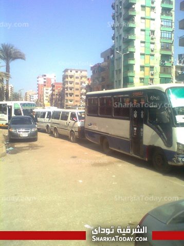 استمرار أزمة السولار بالشرقية وزحام شديد أمام محطة "الجيش" بالزقازيق 1 1