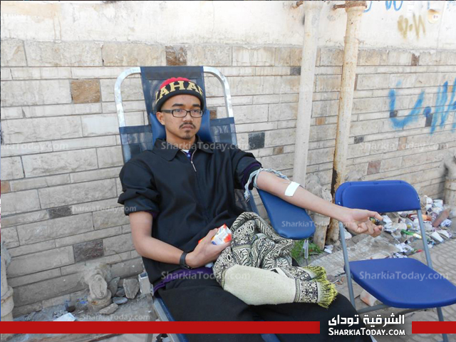 بالصور .. "الحصالة" تطلق حملة التبرع بالدم بجامعة الزقازيق 5 7