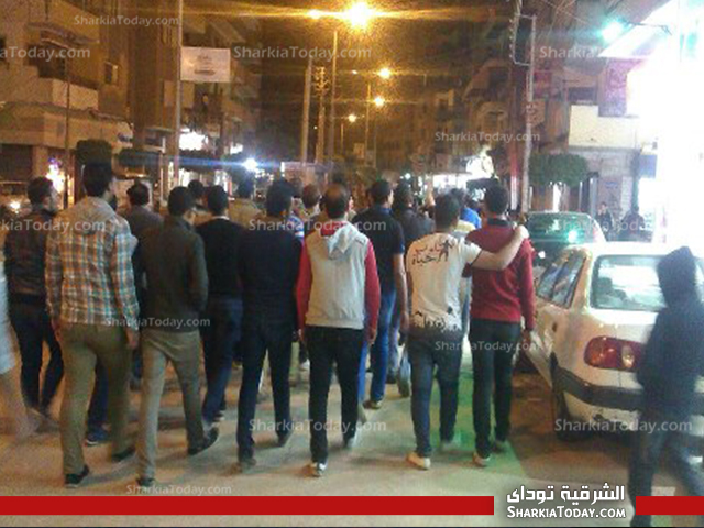 بالفيديو والصور: مناوشات بين الأمن والمتظاهرين أمام مقر اخوان الشرقية في جمعة "احنا مبنتهددش" 8 8