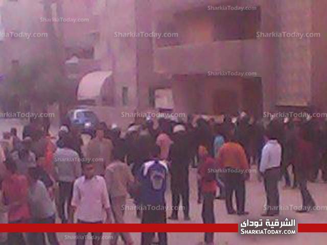 بالصور ... تجدد الاشتباكات فى محيط مقر الأخوان بالزقازيق 3 اشتباكات 1_n