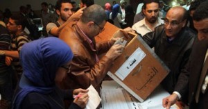 1467 صوتاً بنعم بلجان "الغار " في الزقازيق 1 فرز الاصوات