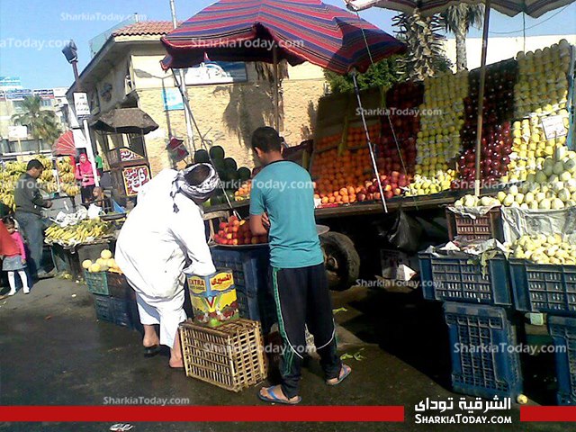 انتشار الباعه الجائلين بالعاشر من رمضان في ظل غياب الامن ورقابة المسئولين 2 2