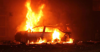 أهالى قرية يحرقون سيارة مستشار ويحتجزون بلطجية داخل منزله بالشرقية 1 8