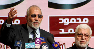 بديع : للقوات المسلحة عهدكم مع رئيسكم هو الوفاء لشرف العسكريه 1 الدكتور محمد بديع المرشد العام لجماعة الإخوان المسلمين