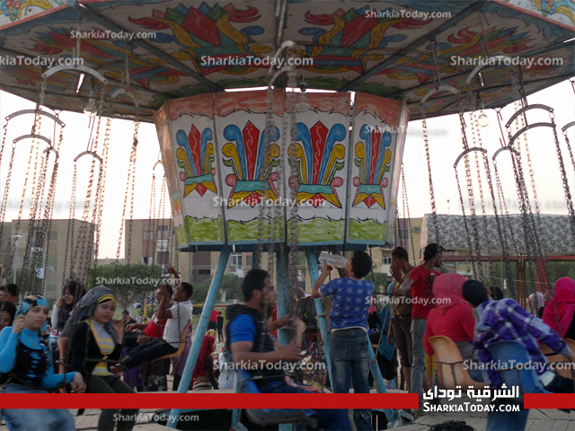 بالصور.. حدائق "الصالحيه الجديده" تستقبل المواطنين للاحتفال بشم النسيم 5 24