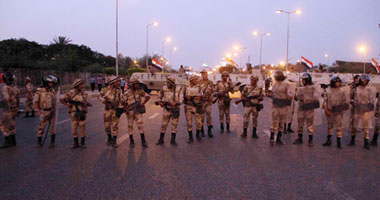الجيش ينجح فى فتح طريق "بلبيس- القاهرة" 1 الجيش ينجح فى فتح طريق