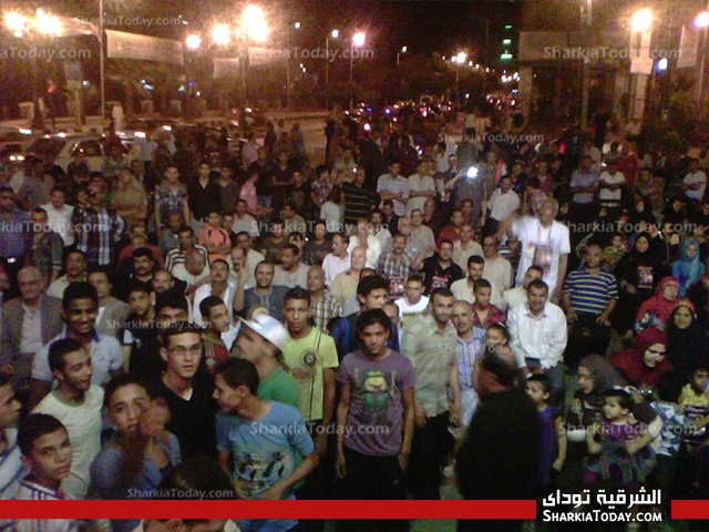 بالصور : تحت عنوان " لم الشمل " القوي الثورية تقيم حفل غنائي امام مبني محافظة الشرقية 3 8888