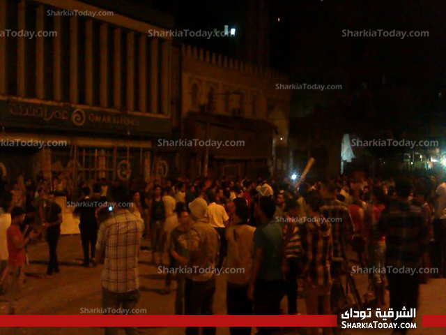 64 اصابة ناتجه عن إشتباكات بين مؤيدي ومعارضي مرسي في الزقازيق 1 O