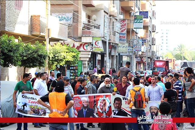 بالصور : مسيرات للقوي الثورية بالزقازيق لدعم الشرعية الثورية وبيان القوات المسلحة 1 ll