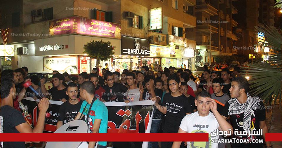 بالفيديو والصور : مسيرة أولتراس ثورجي تجوب شوارع الزقازيق للمطالبه بالقصاص من الاخوان 1 اولتراس