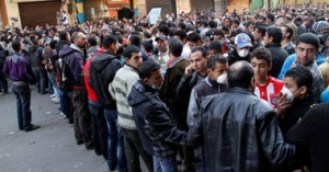 أهالى أنشاص بالشرقية يشكلون دروعا بشرية لحماية نقطة الشرطة