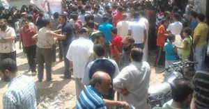 تظاهرة لإخوان الشرقية تنديدا بأحداث رمسيس