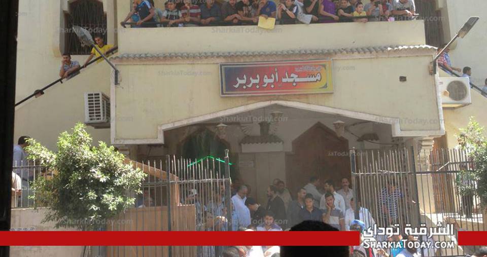 بالصور ... مسيرت بشوارع" أبو كبير " تطالب بسقوط حكم العسكر وترفع شارة رابعه 3 000000000000000000000000000000000000000