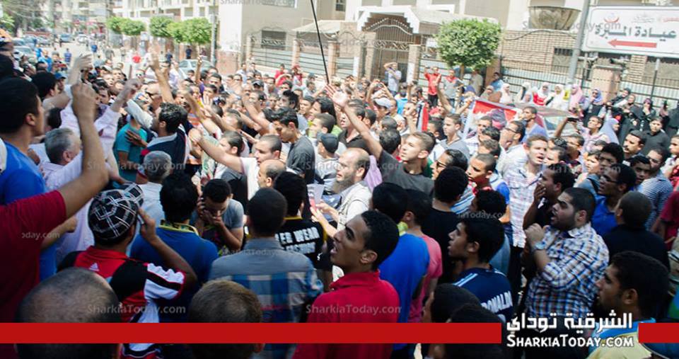 بالصور..مسيرات تندد بحكم العسكر بالزقازيق 4 1