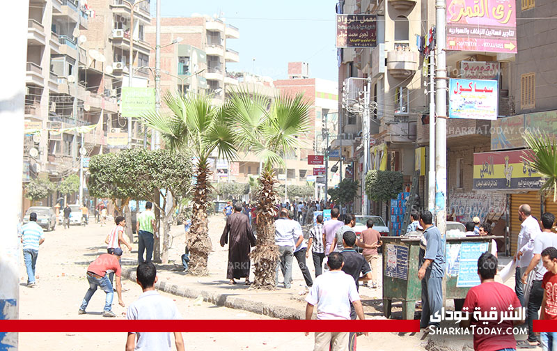 بالصور .. اشتباكات "عنيفة" بين الإخوان والأهالي بالزقازيق 1 232