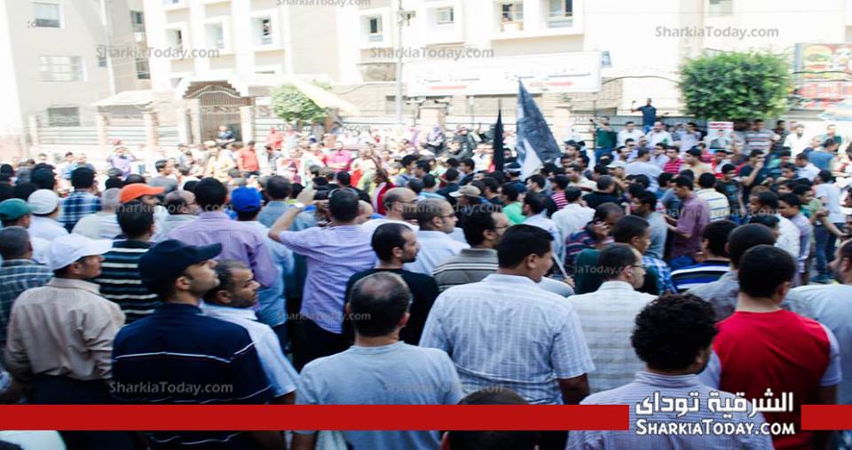 بالصور..مسيرات تندد بحكم العسكر بالزقازيق 3 2