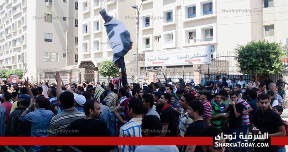 بالصور..مسيرات تندد بحكم العسكر بالزقازيق 2 4