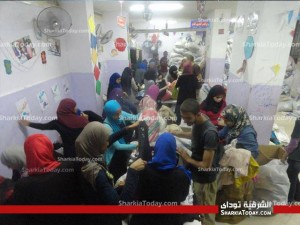 تحت عنوان "منتجات من صنع شبابنا" رسالة فاقوس تنظم معرض مشغولات يدويه 1 رساله