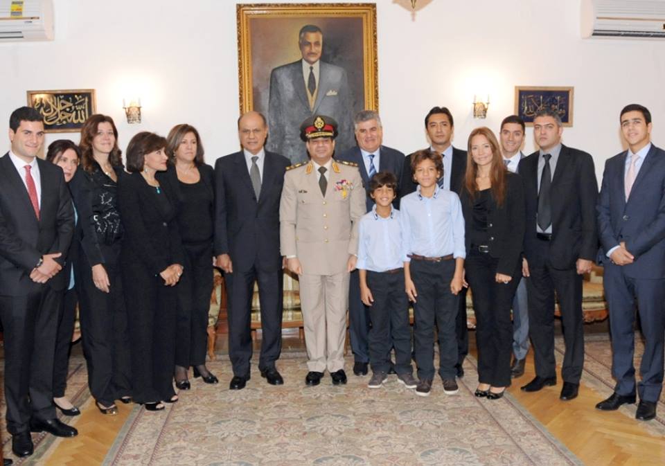 السيسي يشارك أسرة الزعيم جمال عبد الناصر إحياء الذكري 43 لرحيله 2 200