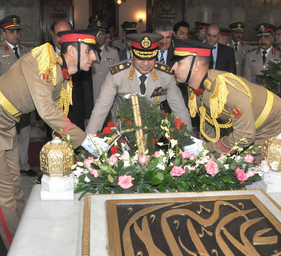 السيسي يشارك أسرة الزعيم جمال عبد الناصر إحياء الذكري 43 لرحيله 3 300