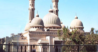 مؤذن "النور" بالعباسية يكبر احتفالا فى توقيت عبور الجيش المصرى 1 مسجد النور بالعباسية