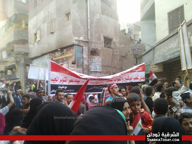 بالصور ..أهالي أبو كبير يحتفلون بالذكري الأربعين لنصر أكتوبر 5 12