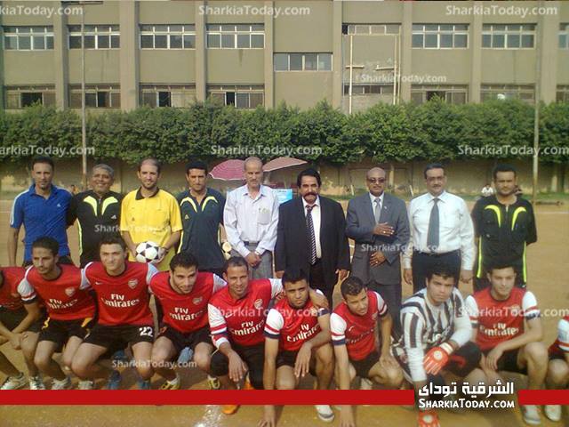 الخطارة الصغرى بفاقوس تفوز بكاس الاتحاد الاقليمى لمراكز الشباب 1 2