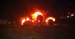 إصابة 4 أفراد من القوات المسلحة إثر انفجار عبوة ناسفة في طريق حافلة بوسط سيناء 1 accident_bus_explosion-300x157