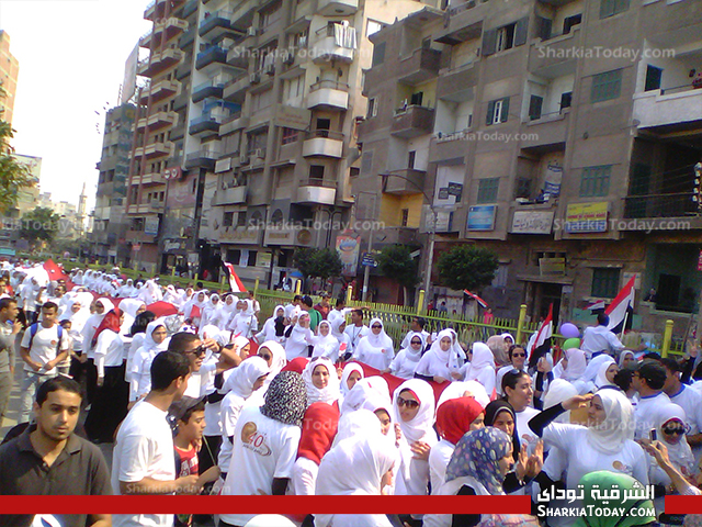 بالصور : احتفالات اهالي محافظة الشرقية بذكري نصر اكتوبر 3 احتفالات