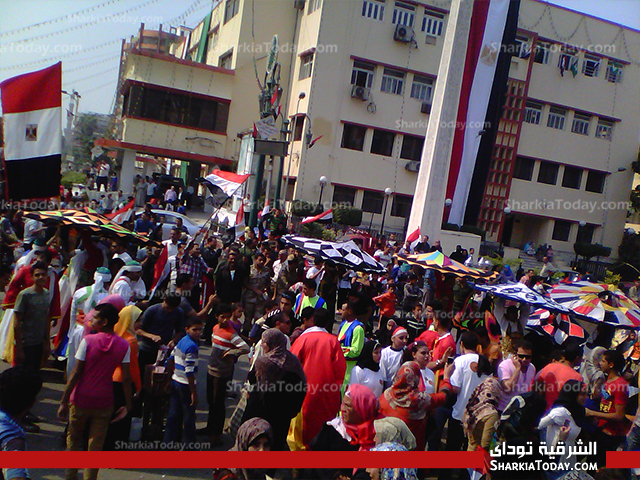 بالصور : احتفالات اهالي محافظة الشرقية بذكري نصر اكتوبر 4 اهالي الشرقية