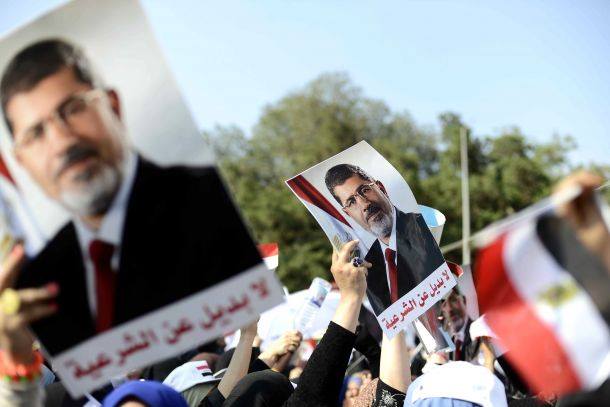 أنصار مرسي يتظاهرون اليوم تحت شعار "العالم يحيي صمود الرئيس" 1 مرسي