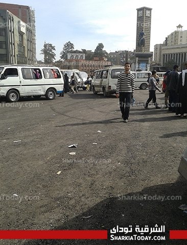 بدء المرحلة النهائية لرصف ميدان عرابي بالزقازيق 3 1