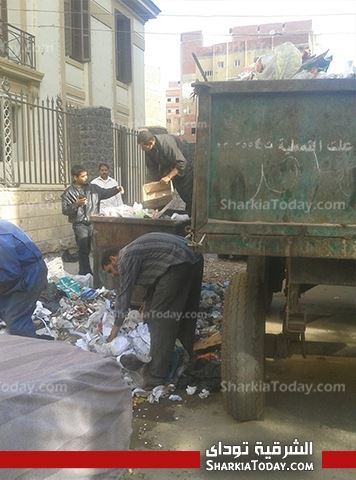 تدشين حملة لإزالة تجمعات القمامة بالزقازيق 1 1468788_258542857631574_1574465938_n