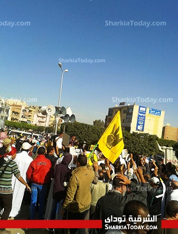 مسيرات للاخوان في العاشر من رمضان تطالب بعوده مرسي 1 newwwwwwwww