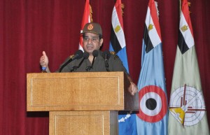 السيسى يشيد بالجهد الذى يبذله رجال القوات المسلحة 1 السيسى
