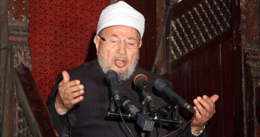 ننشر نص استقالة القرضاوى من مجمع البحوث الإسلامية 1 القرضاوى