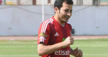 معوض يعود لتدريبات الأهلى مجدداً 1 سيد معوض