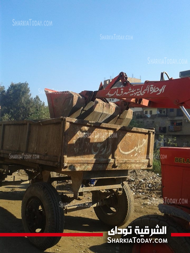 حملات نظافة مكثفة بالصيادين وقرية كفر الحصر بالزقازيق 2 11111 (1)