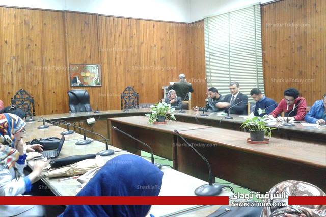 مؤتمر لأتحادات كليات جامعة الزقازيق لمناقشة العنف داخل الحرم الجامعى 1 2